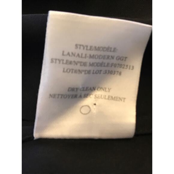 Theory Black Silk Long Sleeve Blouse M Luxury Professional - Picture 10 of 10